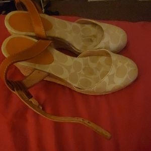 COACH VALERIE SLING BACK ESPARILDA SHOES